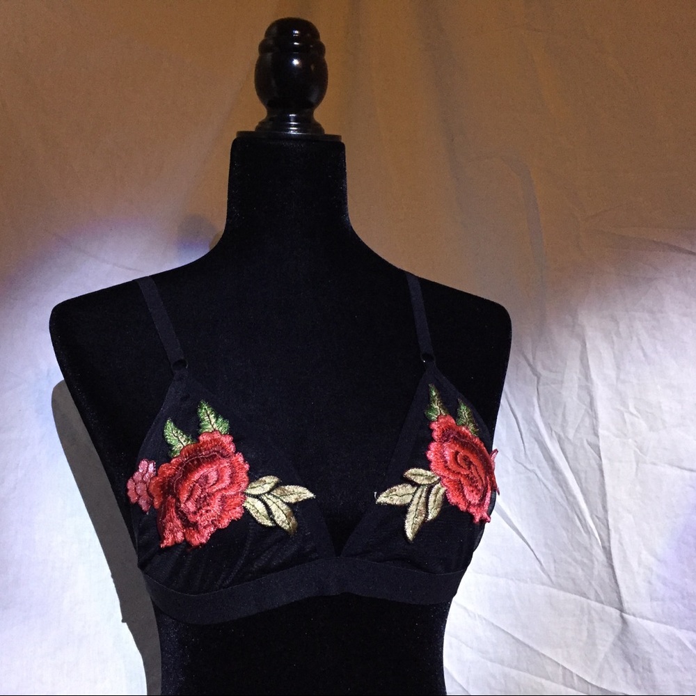 NEW Embroidered Bralette - Picture 4 of 6